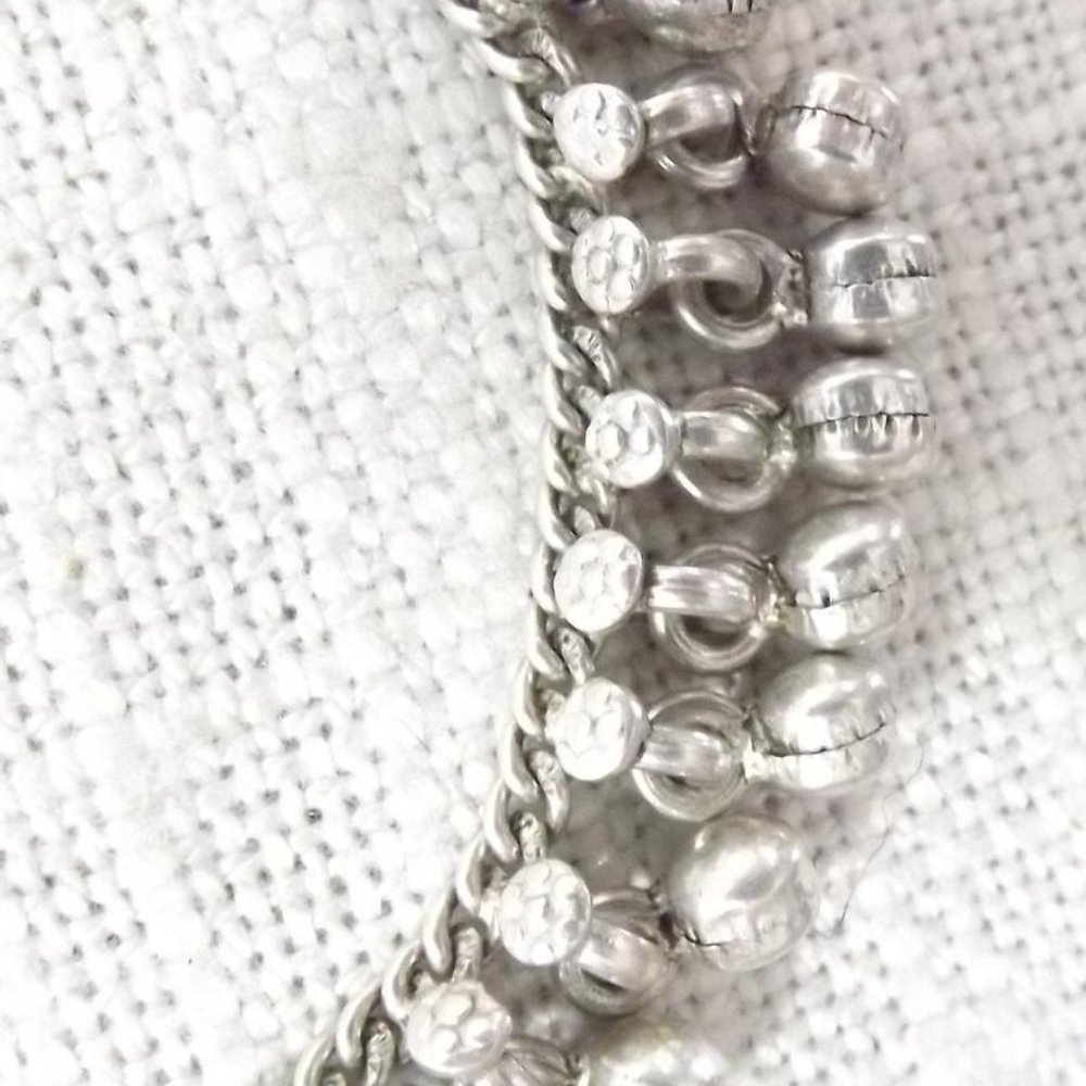 Indian Silver Hallmarked Baby Bead Bracelet - Picture 4 of 5